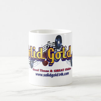 De Café Taza del oro sólido 14k