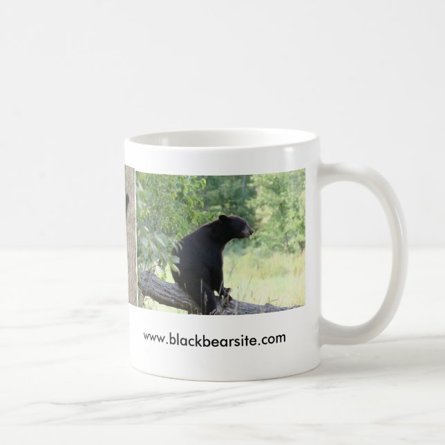De Café taza del oso negro (Derecha)