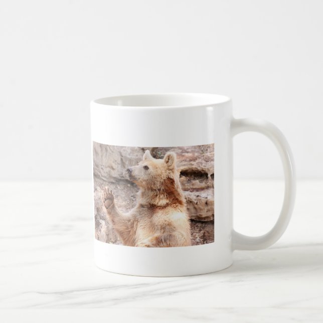 De Café Taza del oso que agita (Derecha)