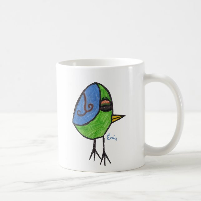 De Café taza del pájaro del amor (Derecha)