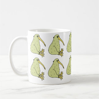 De Café taza del pájaro del kiwi