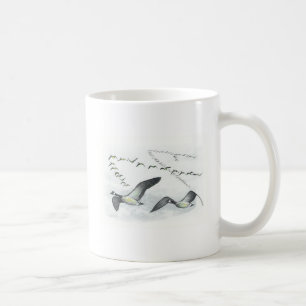 De Café Taza del pájaro - gansos canadienses