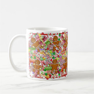 De Café Taza del pan del jengibre