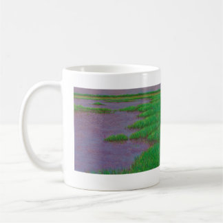 De Café Taza del pantano del mar
