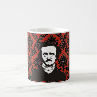 De Café Taza del papel pintado del Victorian del Poe -