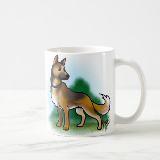 De Café Taza del pastor alemán