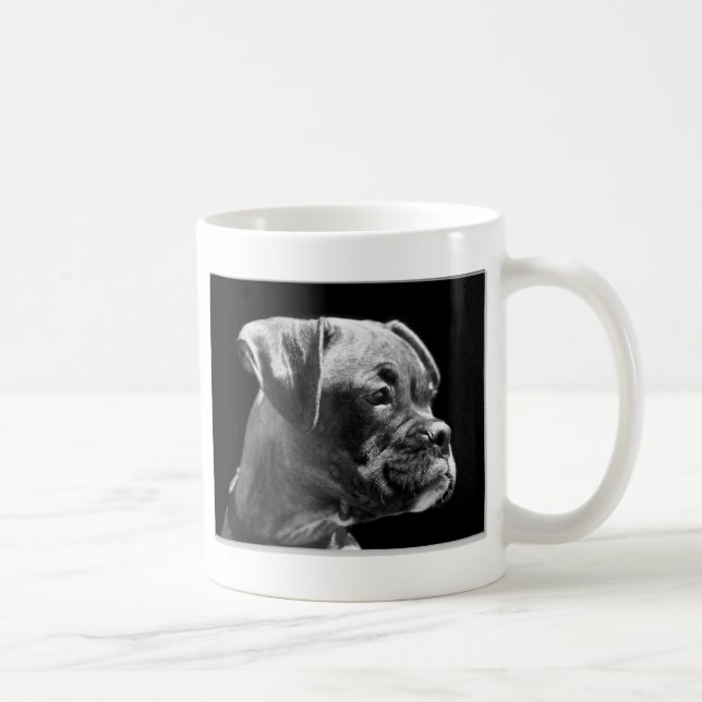 De Café Taza del perrito del boxeador (Derecha)
