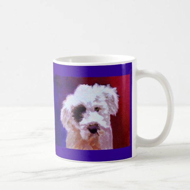 De Café Taza del perrito del caniche (Derecha)
