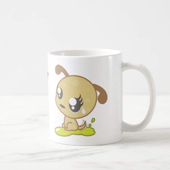De Café Taza del perrito del Internet (Derecha)