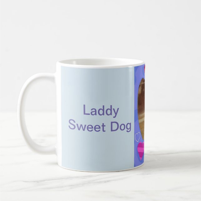 De Café Taza del perro casero (Izquierda)