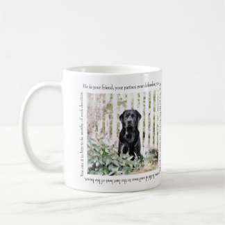 De Café Taza del perro del jardín