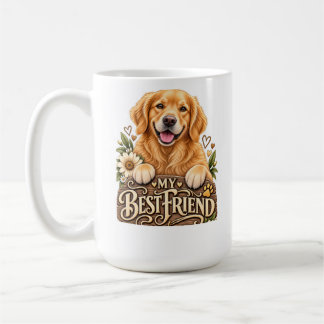 De Café Taza del perro Golden Retriever