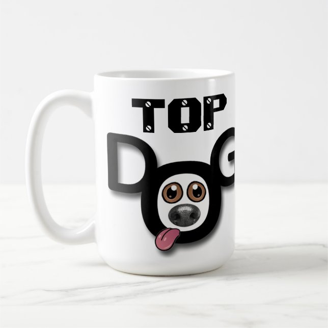 De Café Taza del perro superior (Izquierda)