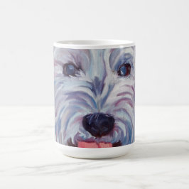 De Café Taza del personalizado del retrato del mascota