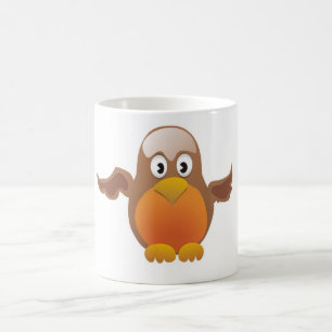 De Café Taza del petirrojo