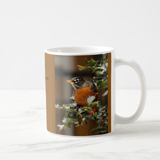 De Café Taza del petirrojo (Derecha)