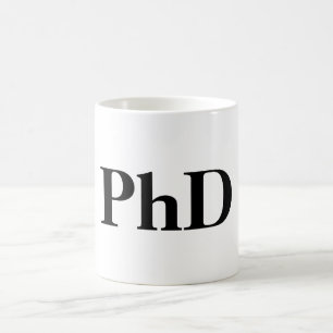 De Café Taza del PhD