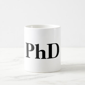 De Café Taza del PhD