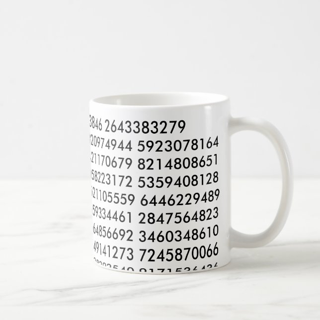De Café Taza del pi (Derecha)