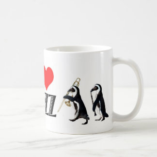 De Café Taza del pingüino del jazz