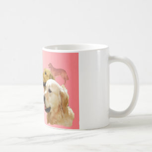 De Café Taza del poema del amigo del golden retriever