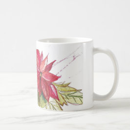 De Café Taza del Poinsettia