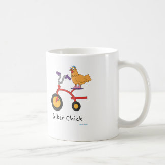 De Café Taza del polluelo del motorista
