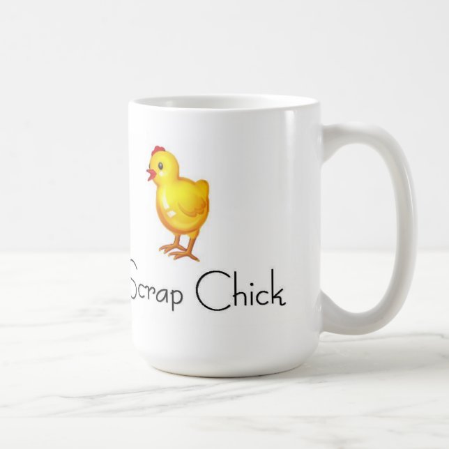 De Café Taza del polluelo del pedazo (Derecha)