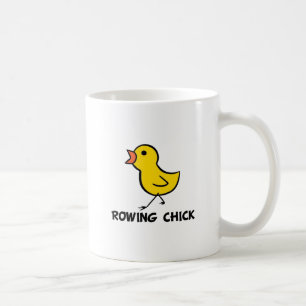 De Café Taza del polluelo del Rowing