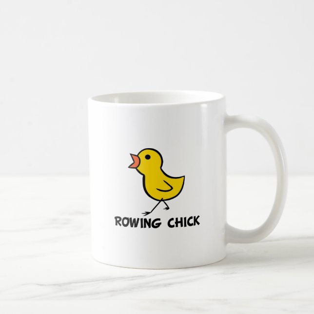 De Café Taza del polluelo del Rowing (Derecha)