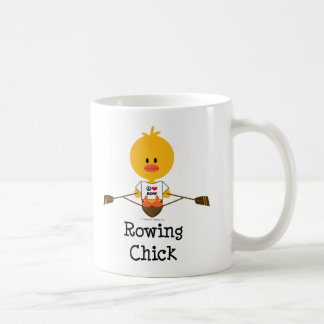 De Café Taza del polluelo del Rowing