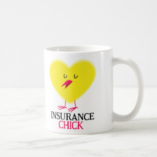 De Café Taza del polluelo del seguro
