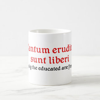 De Café Taza del profesor con la frase latina