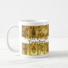 De Café Taza del profesor Mah-Jongg