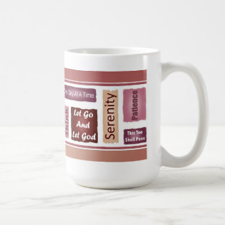 De Café taza del programa 12-Step