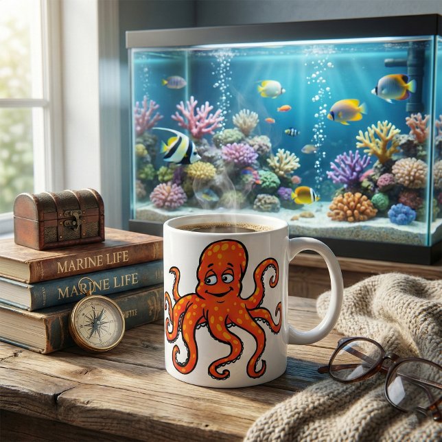De Café Taza del pulpo (Subido por el creador)