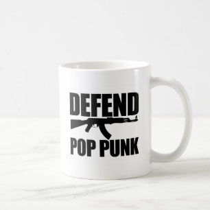 De Café taza del punk del estallido