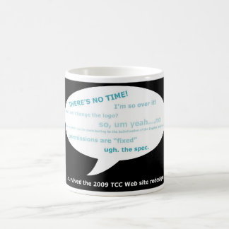 De Café Taza del reajuste del Web del TCC