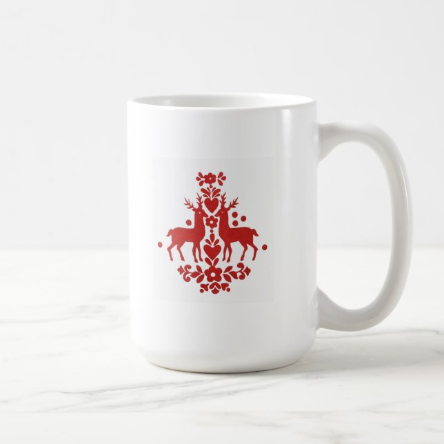 De Café taza del reno (Derecha)