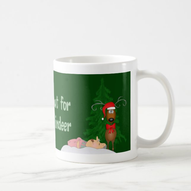 De Café Taza del reno del granuja (Derecha)