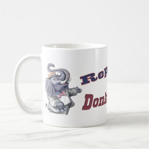 De Café Taza del republicano del voto