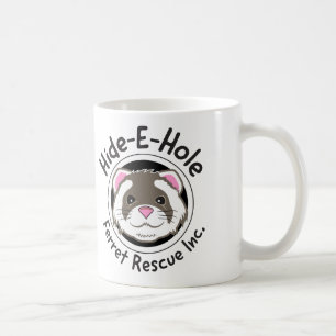 De Café Taza del rescate del hurón del Piel-E-Agujero
