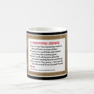 De Café Taza del rezo del navidad (Donald Trump)