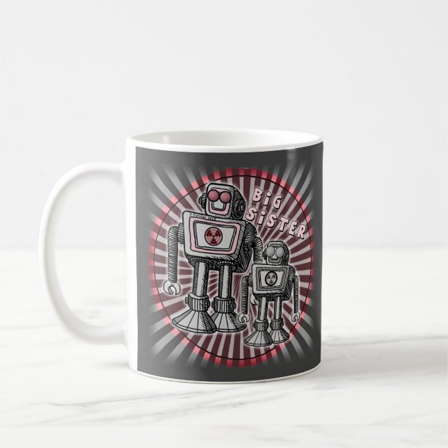 De Café Taza del Robot Hermana Mayor (Izquierda)