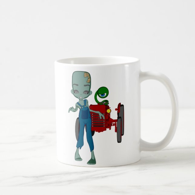 De Café Taza del rollo del zombi (Derecha)