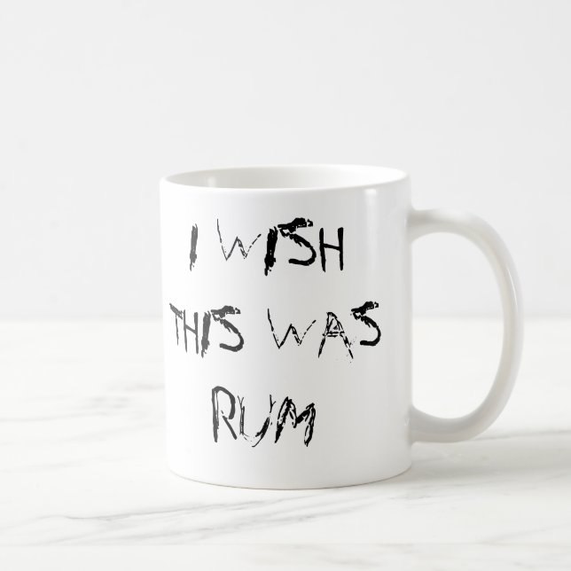 De Café Taza del ron (Derecha)