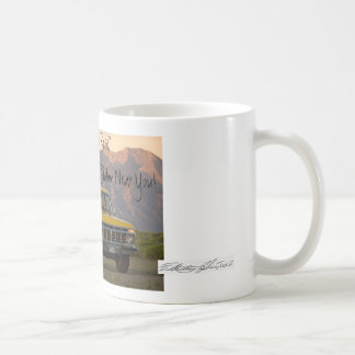 De Café Taza del rosa amarillo