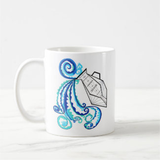 De Café Taza del Rótulo del zodiaco del acuario