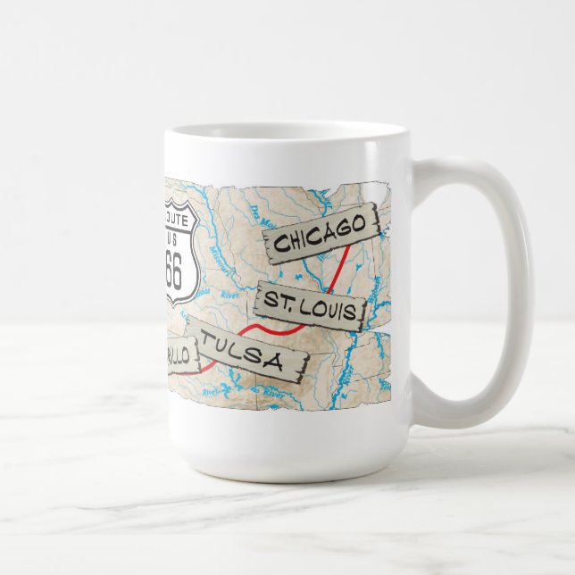 De Café Taza del Rt 66 (Derecha)