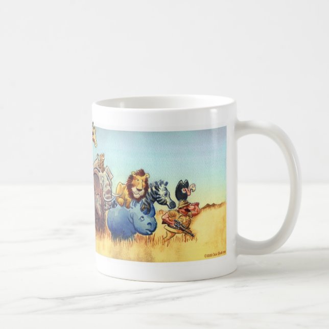 De Café Taza del safari (Derecha)